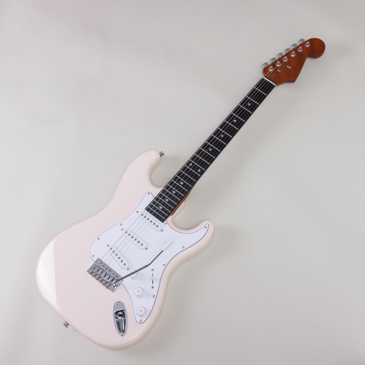 楽器・機材Busker's エレキギター ピンク