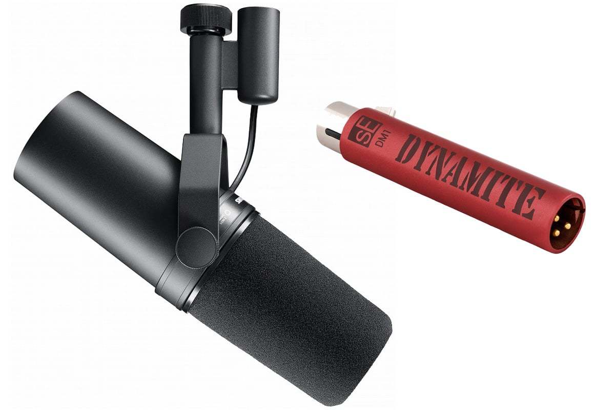 Shure SM7B [DM1 DYNAMITE セット！] スタジオマイクロフォン