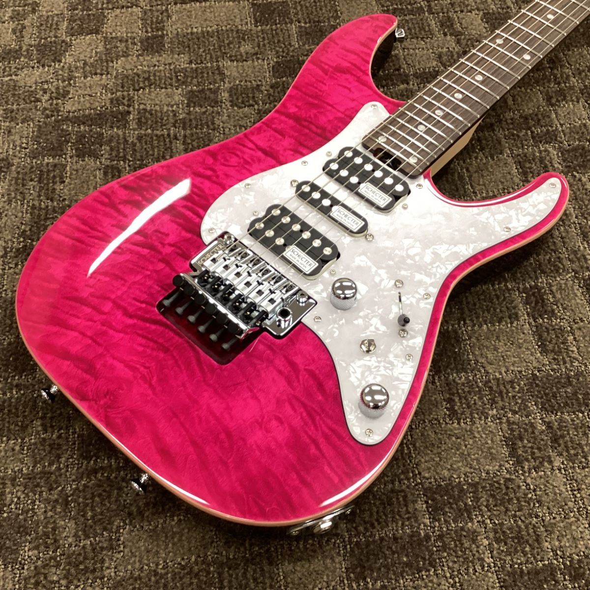 SCHECTER SD-2-24-AL/R PINK エレキギター（新品/送料無料）【楽器検索