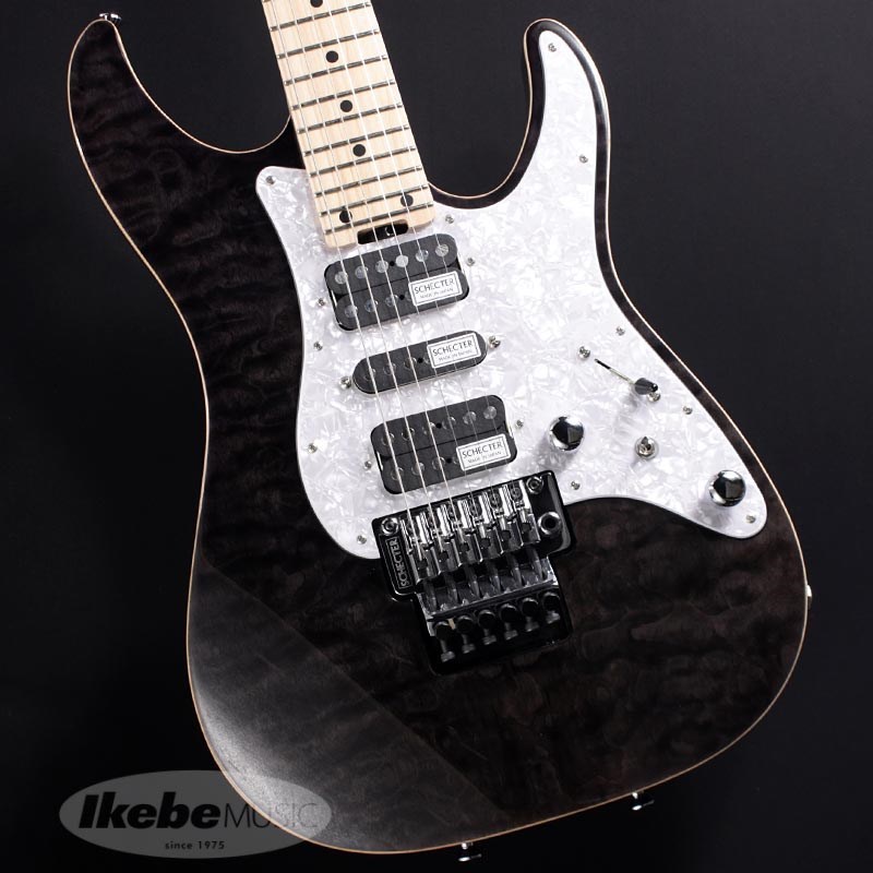 本日限り！】SCHECTER SD-II-24 シースルーブラック-