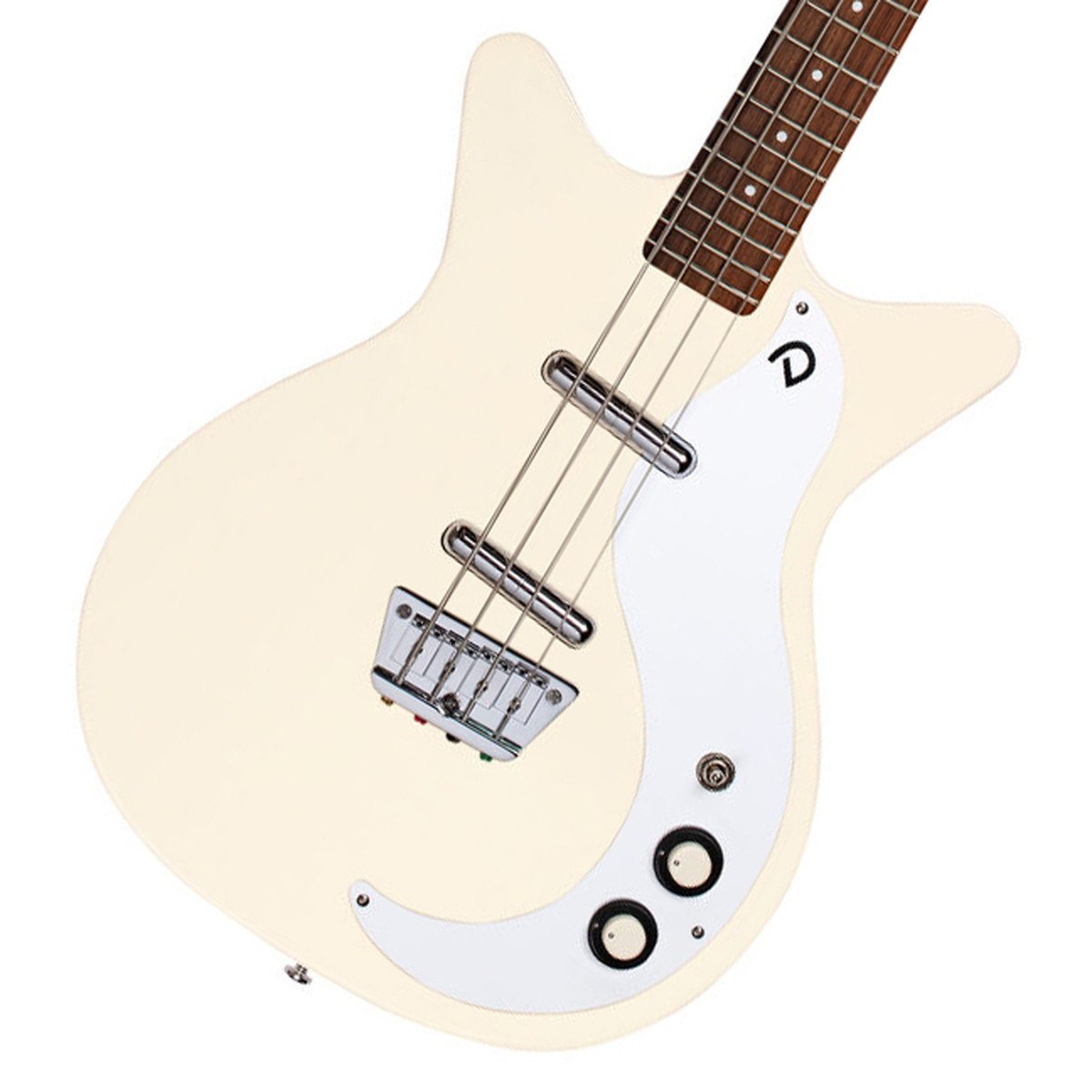 Danelectro 59DC Short Scale Bass Vintage Cream ダンエレクトロ