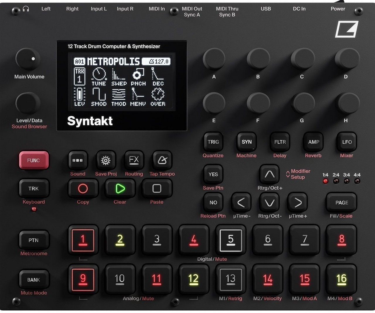 elektron Syntakt ◇京都にて店頭展示開始!【ローン分割手数料0%(12回