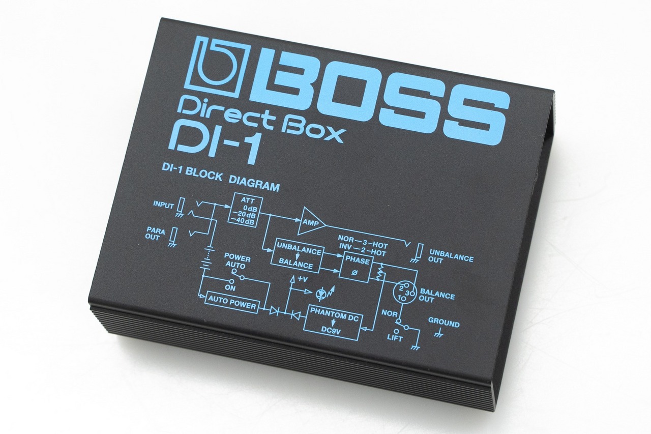 BOSS DI-1 Direct Box ダイレクトボックス - 配信機器・PA機器 
