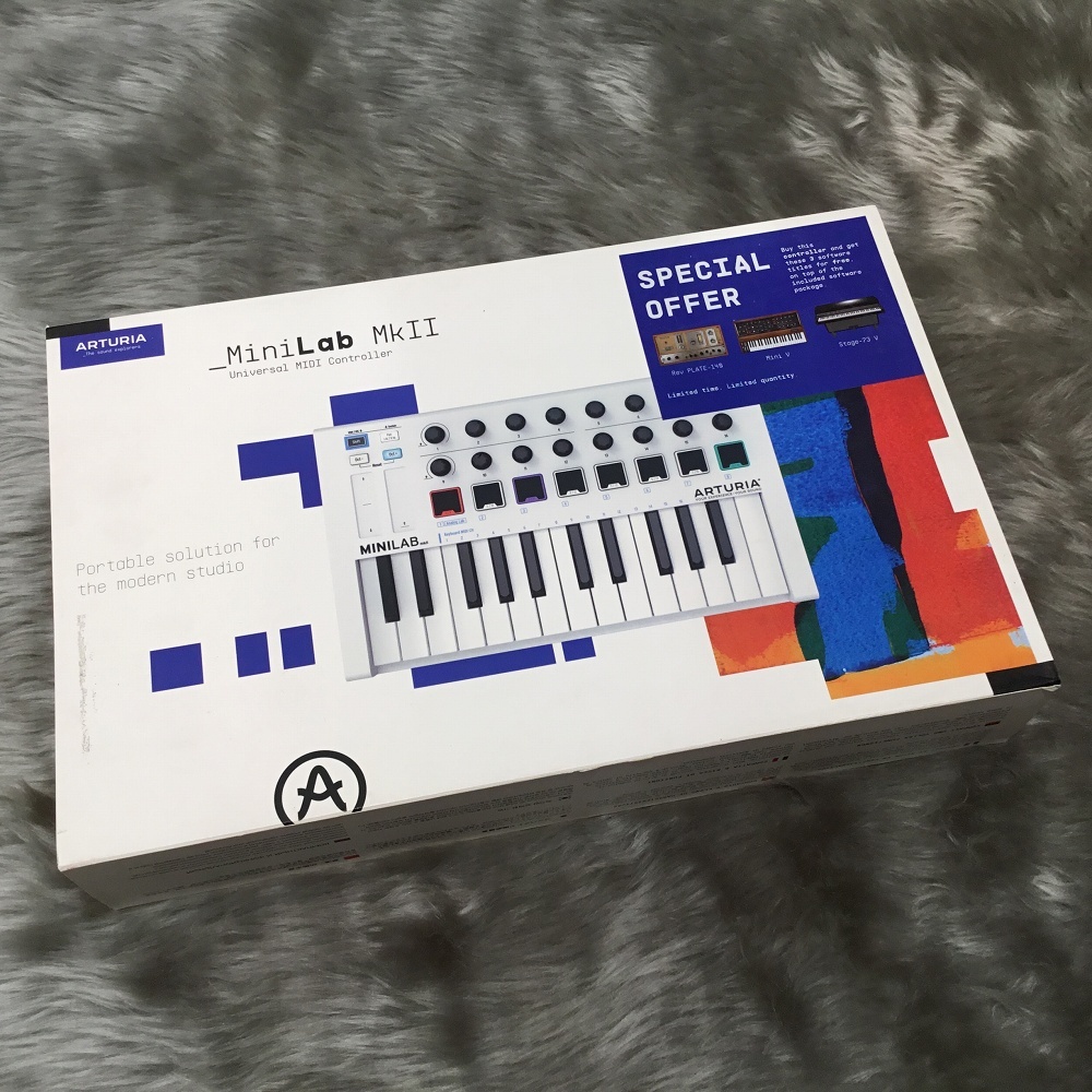 Arturia 【1台限り!】MiniLab MKII 25鍵盤 MIDIキーボード ...