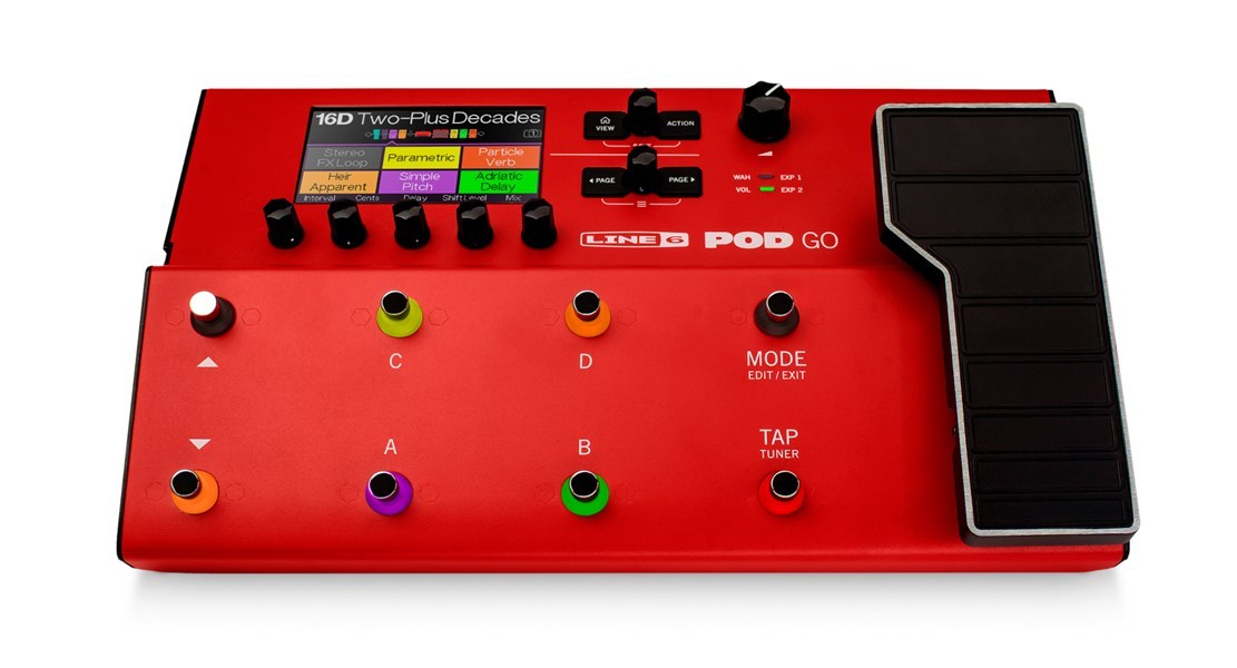 LINE 6 POD Go Limited Edition Red（新品/送料無料）【楽器検索