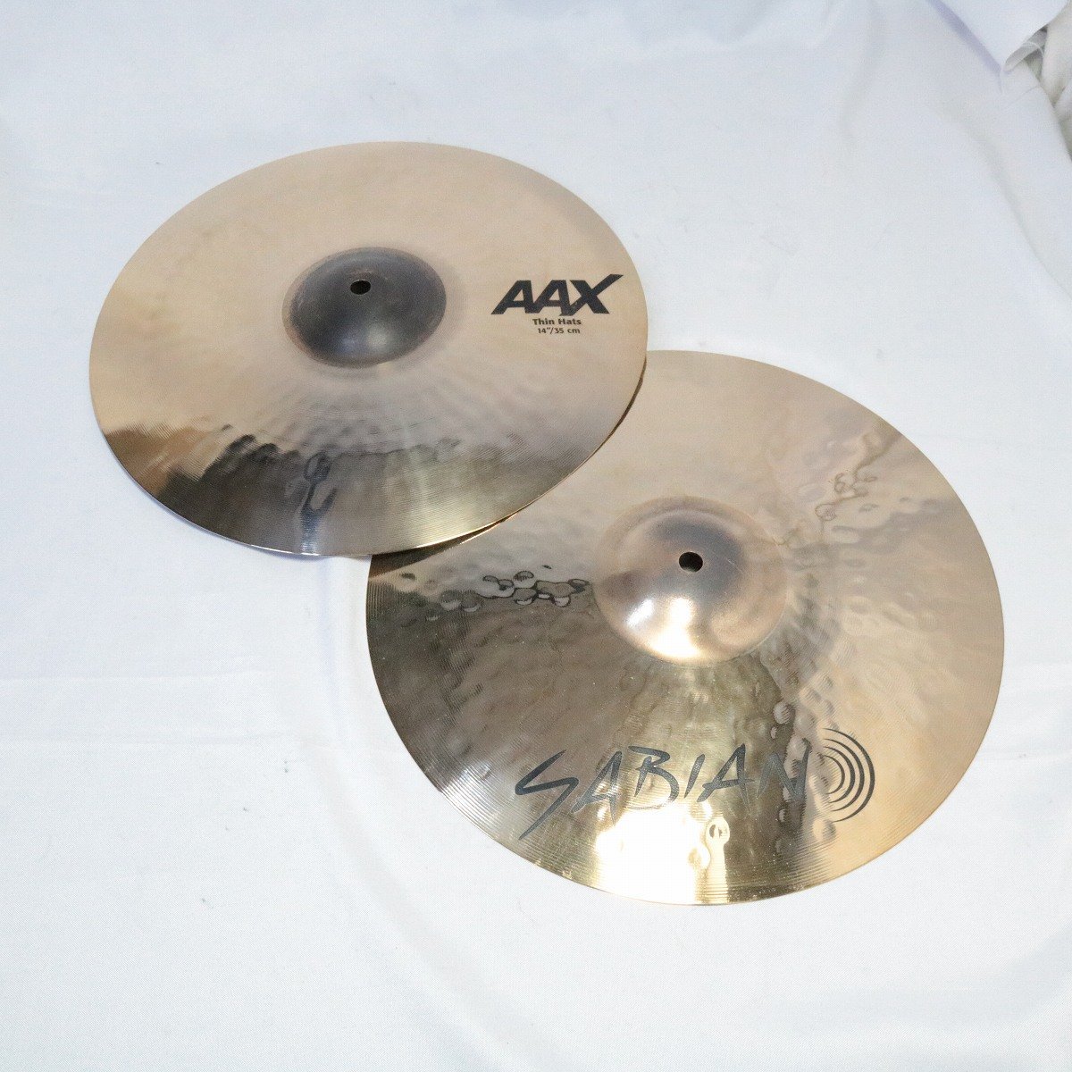 SABIAN AAX 14インチ THIN HATS pair 750/1050g セイビアン ハイハットシンバル【池袋店】（中古 ）【楽器検索デジマート】