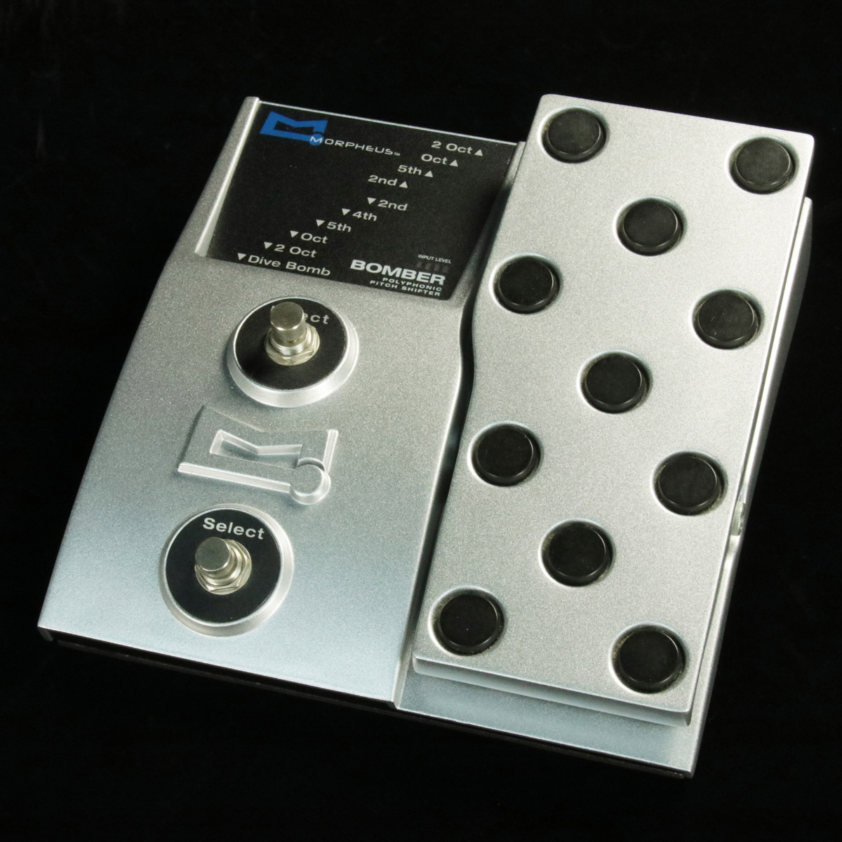 Morpheus Bomber ポリフォニック・ピッチシフト・ペダル