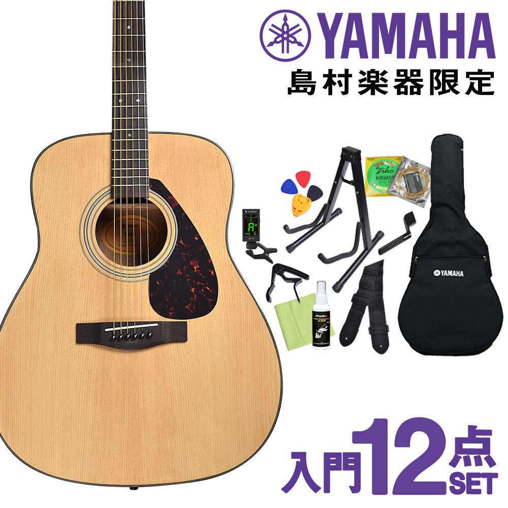 YAMAHA F600 アコースティックギター 初心者12点セット アコギ入門