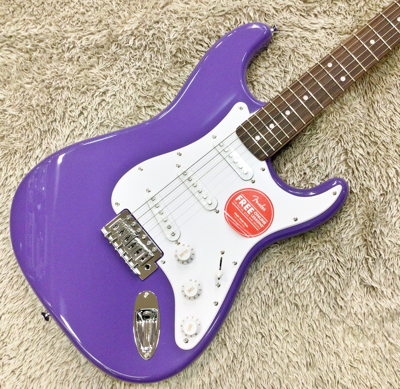 Squier by Fender Sonic Stratocaster LRL / UVT(Ultraviolet)（新品