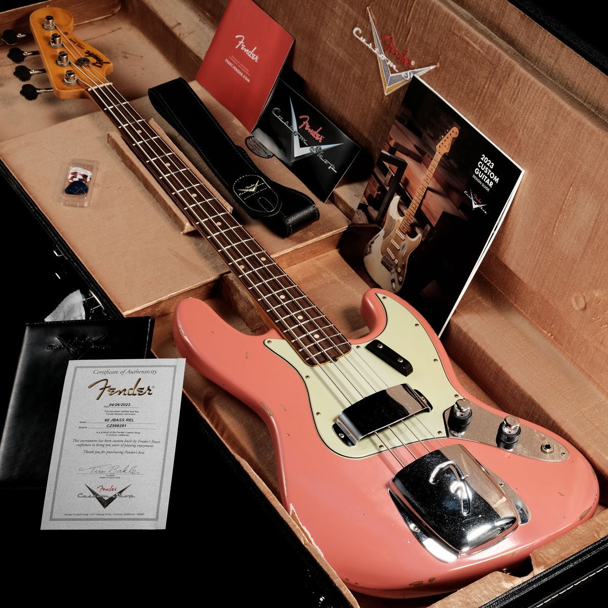 Fender Custom Shop Limited Edition 60 Jazz Bass Relic Super Faded