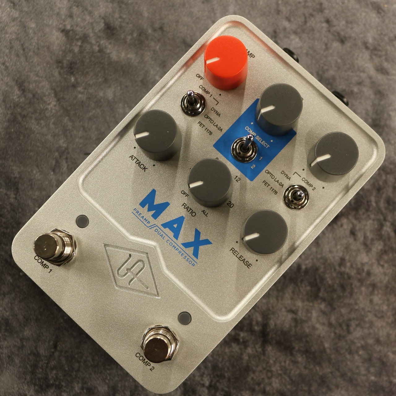 Universal Audio UAFX Max Preamp & Dual Compressor 【プリアンプ