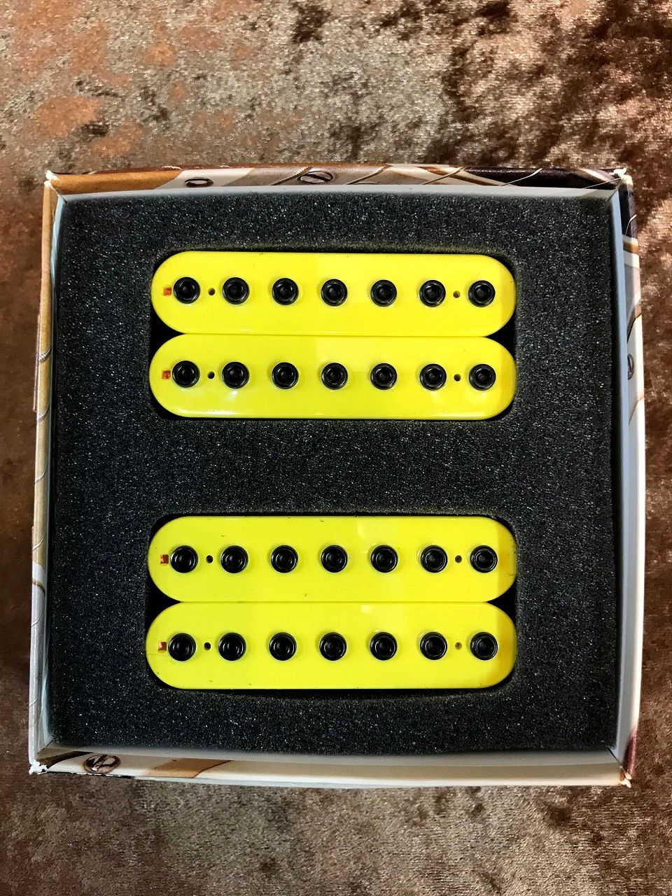 Bare Knuckle Pickups Aftermath 7 String Set -Open Yellow- 【7弦用