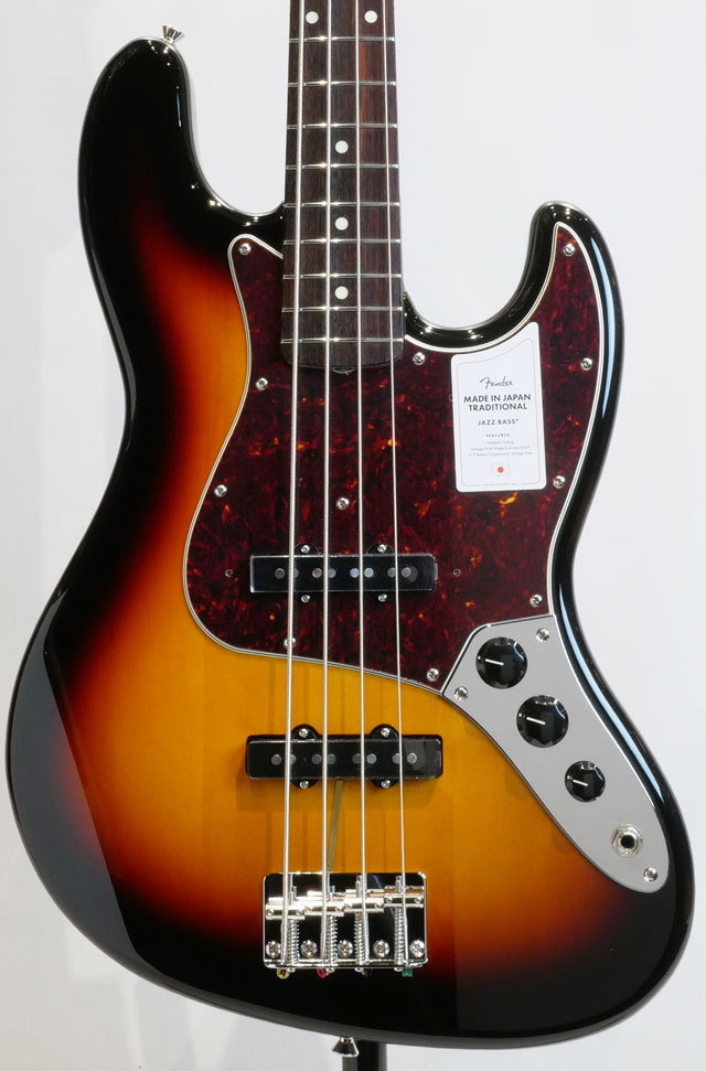 Fender MADE IN JAPAN TRADITIONAL II 60S JAZZ BASS (3TS)（新品/送料