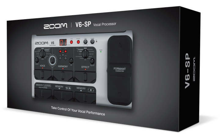 ZOOM V6-SP Vocal Processor Package ボーカルプロセッサー ボーカル