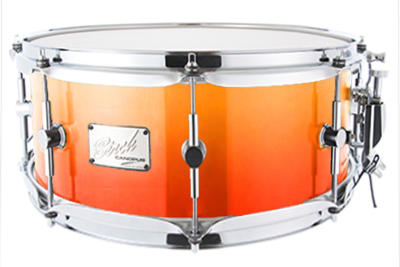 canopus Birch Snare Drum 6.5x14 Orange Fade LQ（新品/送料無料