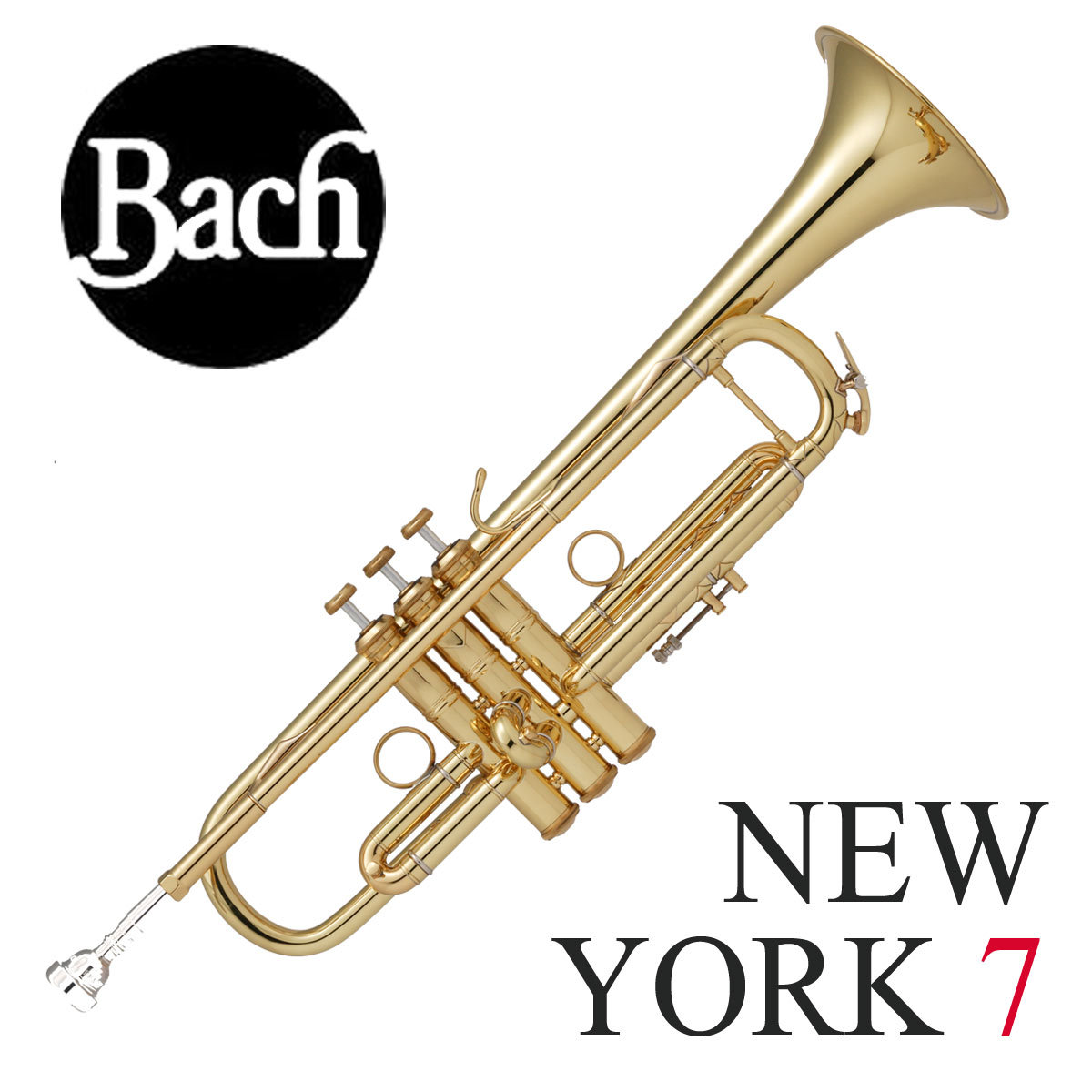 Bach NEW YORK 7 GL ニューヨーク7 トランペット B♭ ラッカー仕上