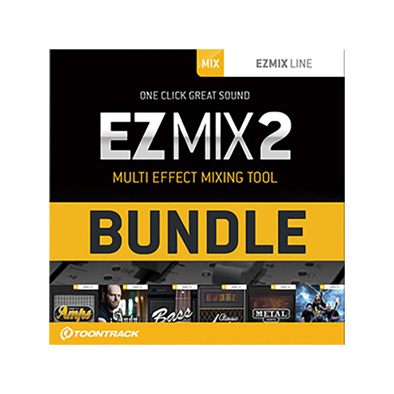 TOONTRACK EZMIX2 BUNDLE - ROCK&METAL GUITAR [メール納品 代引き不可