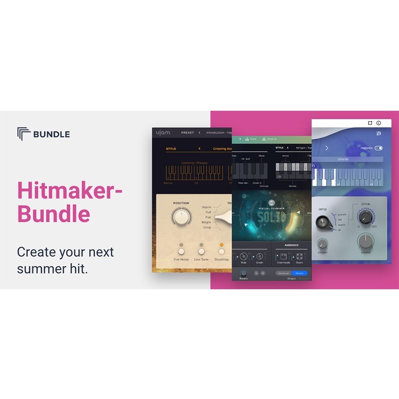 UJAM Hitmaker Bundle(オンライン納品専用) ※代金引換はご利用頂けませ