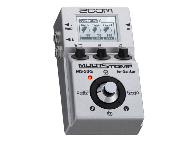 ZOOM MS-50G MultiStomp Guitar Pedal 【福岡パルコ店】（新品）【楽器