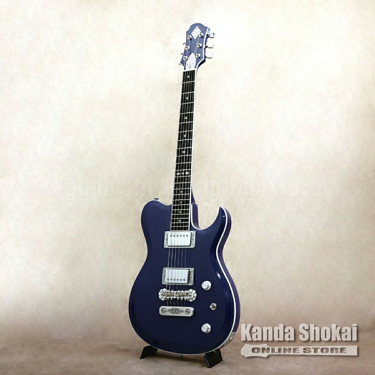 Zemaitis SCW22 DKMB, Dark Metallic Blue - エレキギター