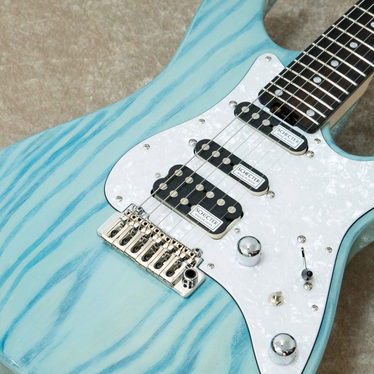 SCHECTER BH-1-STD-24/R Limited -See-Through Sonic Blue- 【限定生産