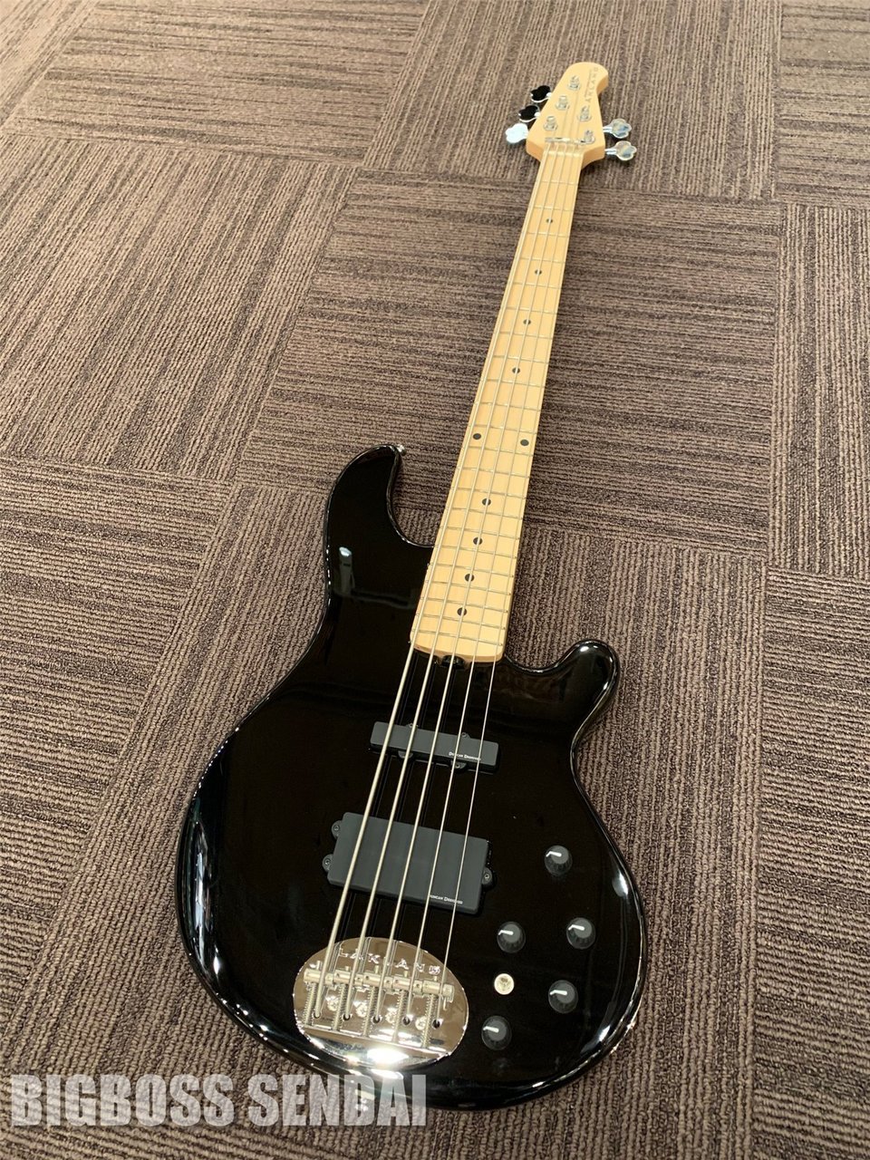 お見舞い LAKLAND SK-5CL (Black) Black エレキベース 専用ケース付属