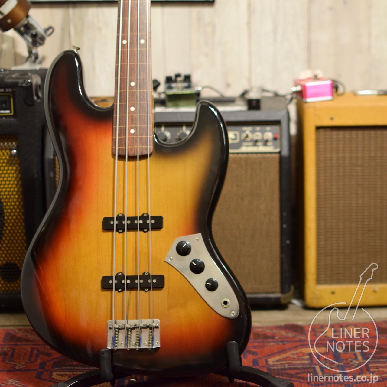 クーポンFender Japan jazz bass フレットレス　jaco ネック