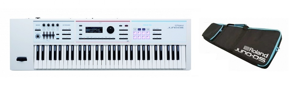 Roland JUNO-DS61 ホワイトカラー 専用ケース付属（新品/送料無料