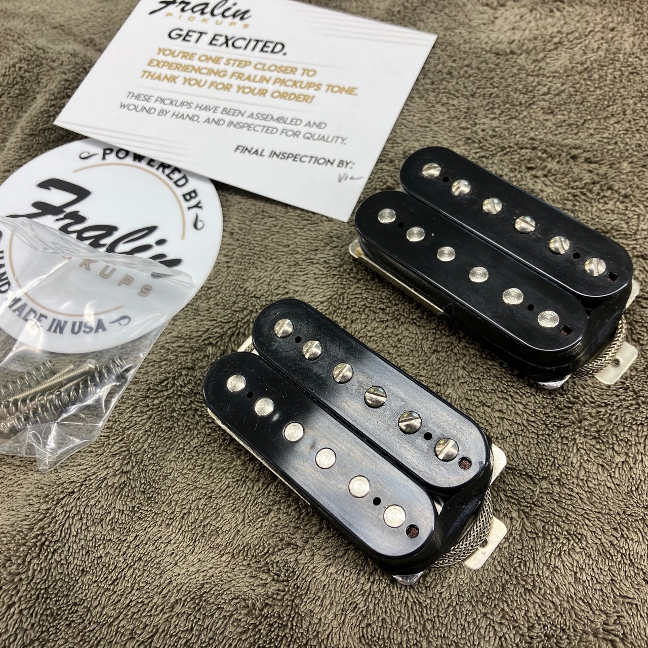 LINDY FRALIN PURE PAF Set BK（新品）【楽器検索デジマート】