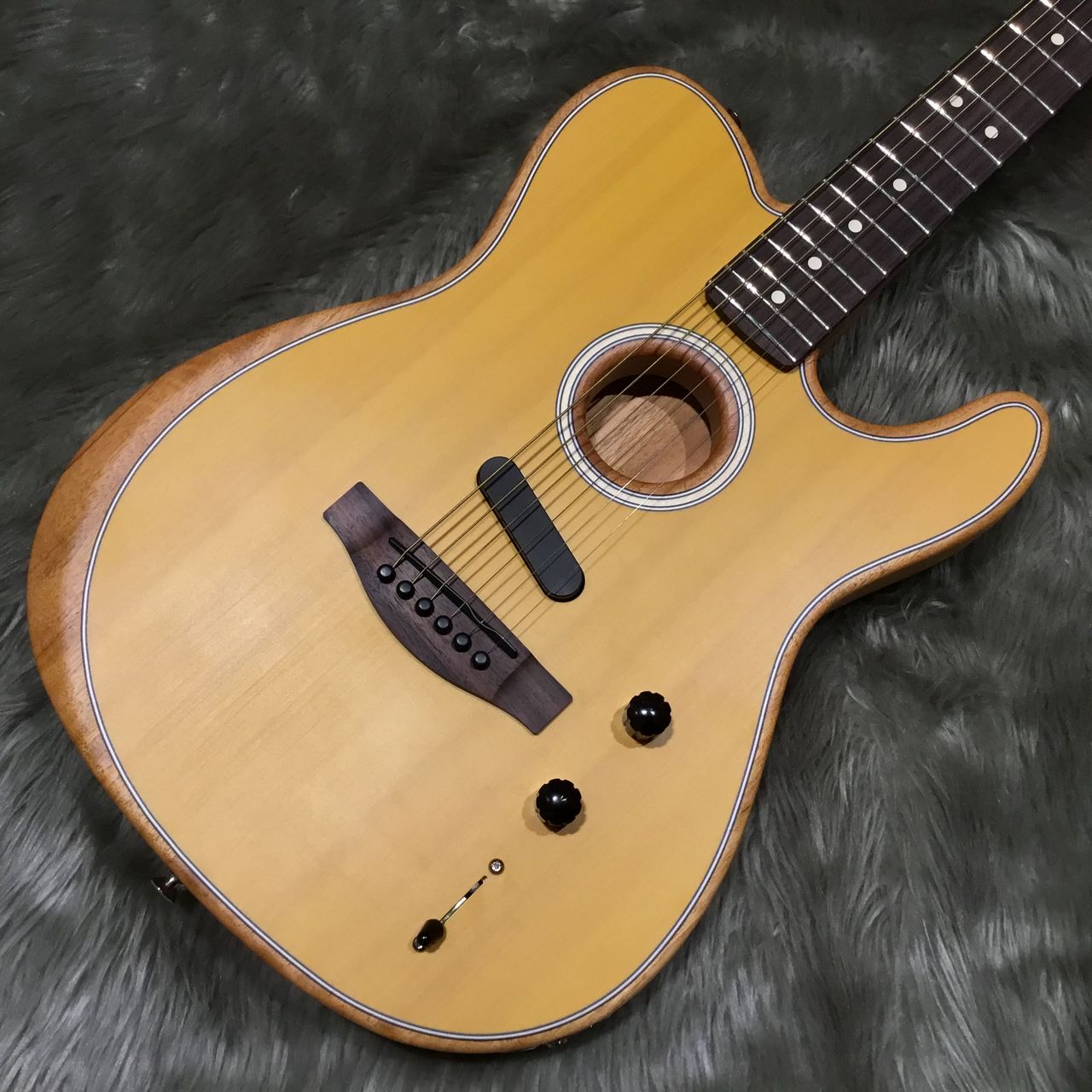 Fender ACOUSTASONIC PLAYER TELECASTER BTB Butterscotch Blonde