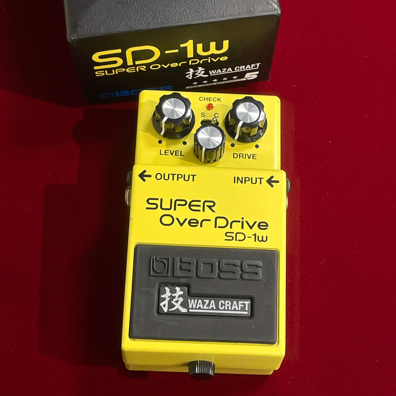 BOSS SD-1W SUPER OverDrive 【中古】【箱取説付】【送料無料】（中古