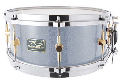 The Maple 6.5x14 Snare Drum Silver Spkl-