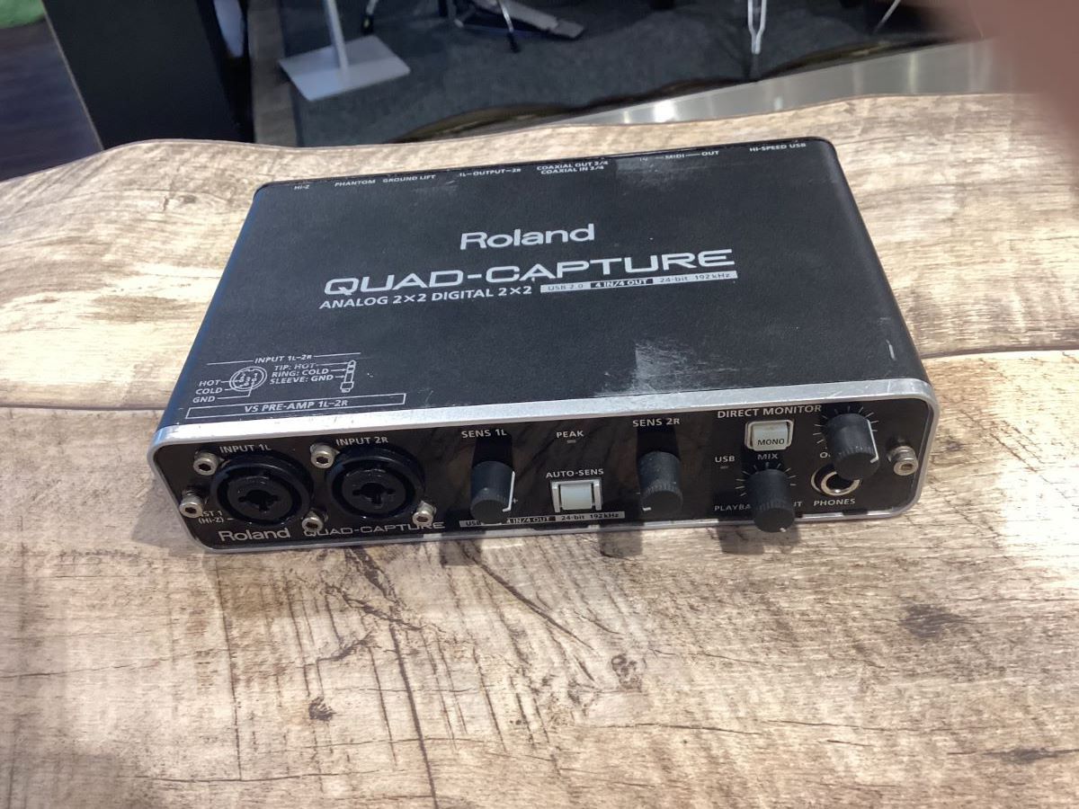 美品】ローランド QUAD-CAPTURE UA-55 - PCパーツ