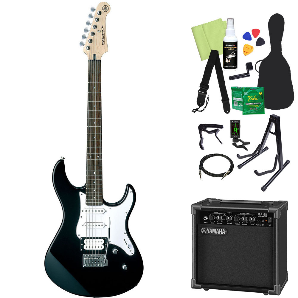 YAMAHA PACIFICA112V エレキギター初心者14点セット 【ヤマハアンプ