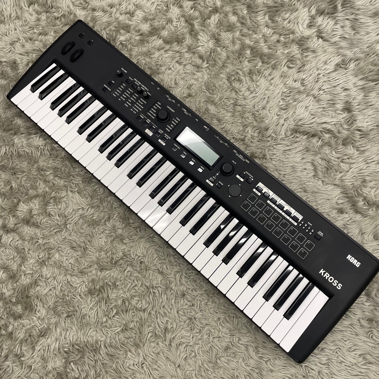 KORG KROSS2 ブラック シンセサイザー ミディキーボード coffeebar.az