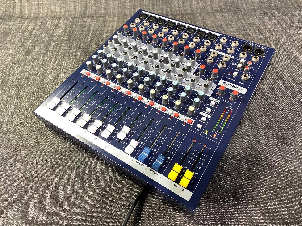 Soundcraft EPM8 アナログミキサー | mosach-zemach.co.il