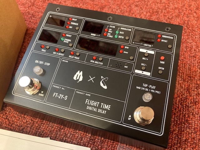 生産中止‼︎free the tone ft-2y sugizo delay