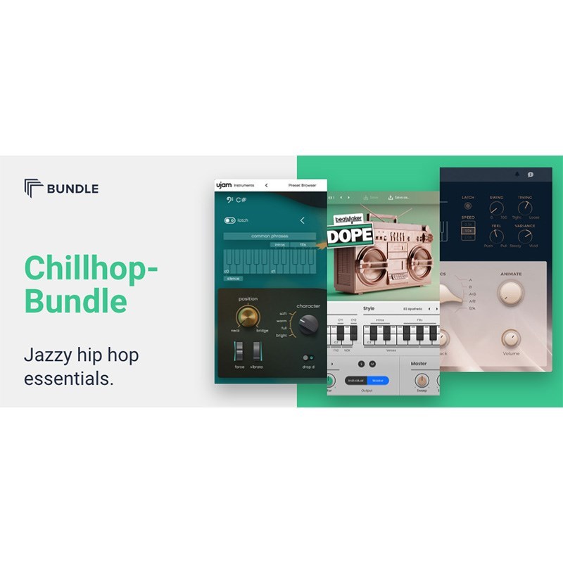 UJAM Chillhop Bundle(オンライン納品専用) ※代金引換はご利用頂けませ