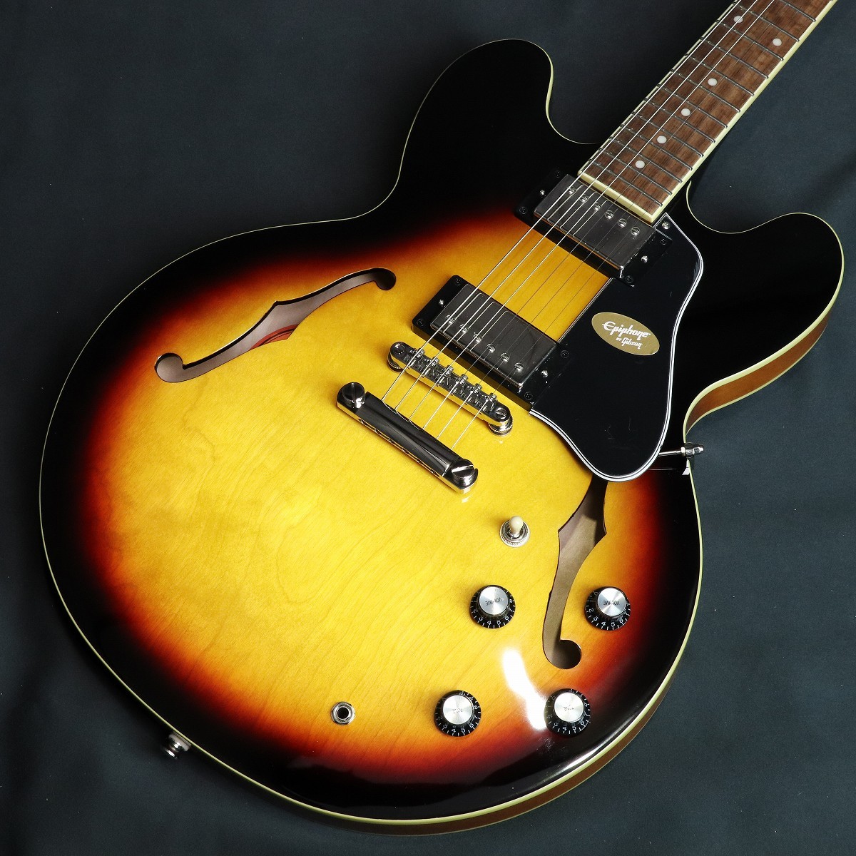 Epiphone Inspired by Gibson ES-335 Vintage Sunburst (VS) 【横浜店