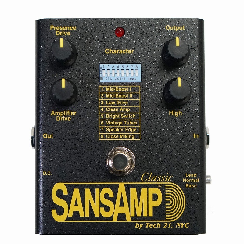 TECH21 SA1 -SansAmp Classic- (アンプ・シュミレーター)（新品/送料