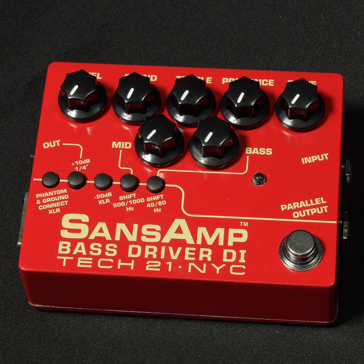 TECH21 SansAmp Bass Driver DI V2 Vermilion【福岡パルコ店】（中古