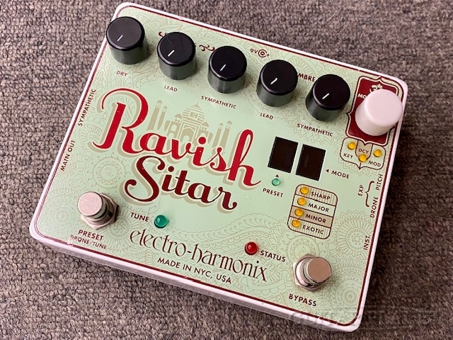 Electro Harmonix Ravish Sitar シタール - 器材