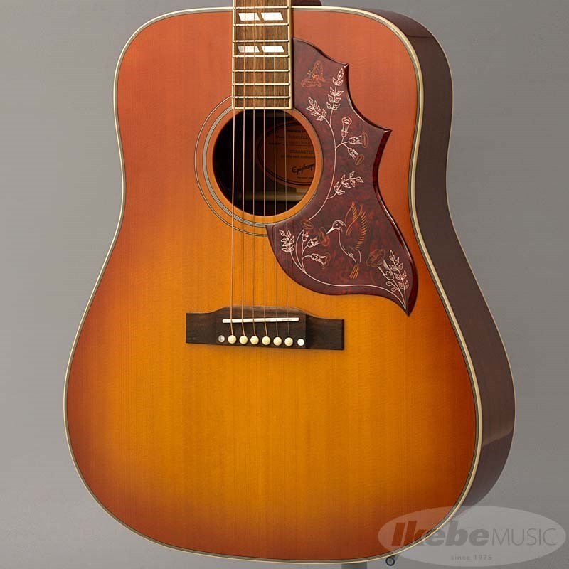 Epiphone Masterbilt Inspired by Gibson Hummingbird (Aged Cherry