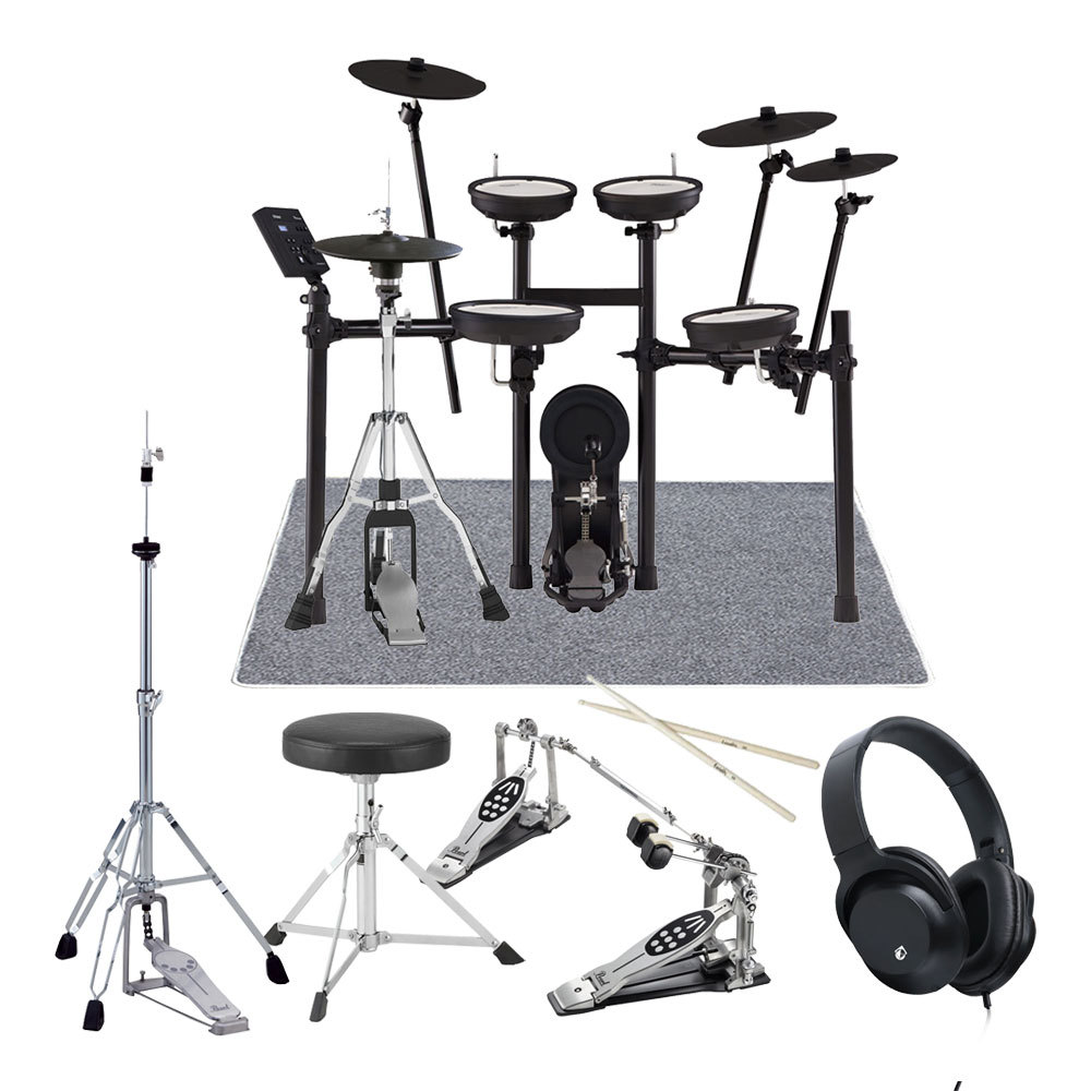 Roland V-Drums TD-07KV VH-10 Custom 3Cymbal ツインフルオプション