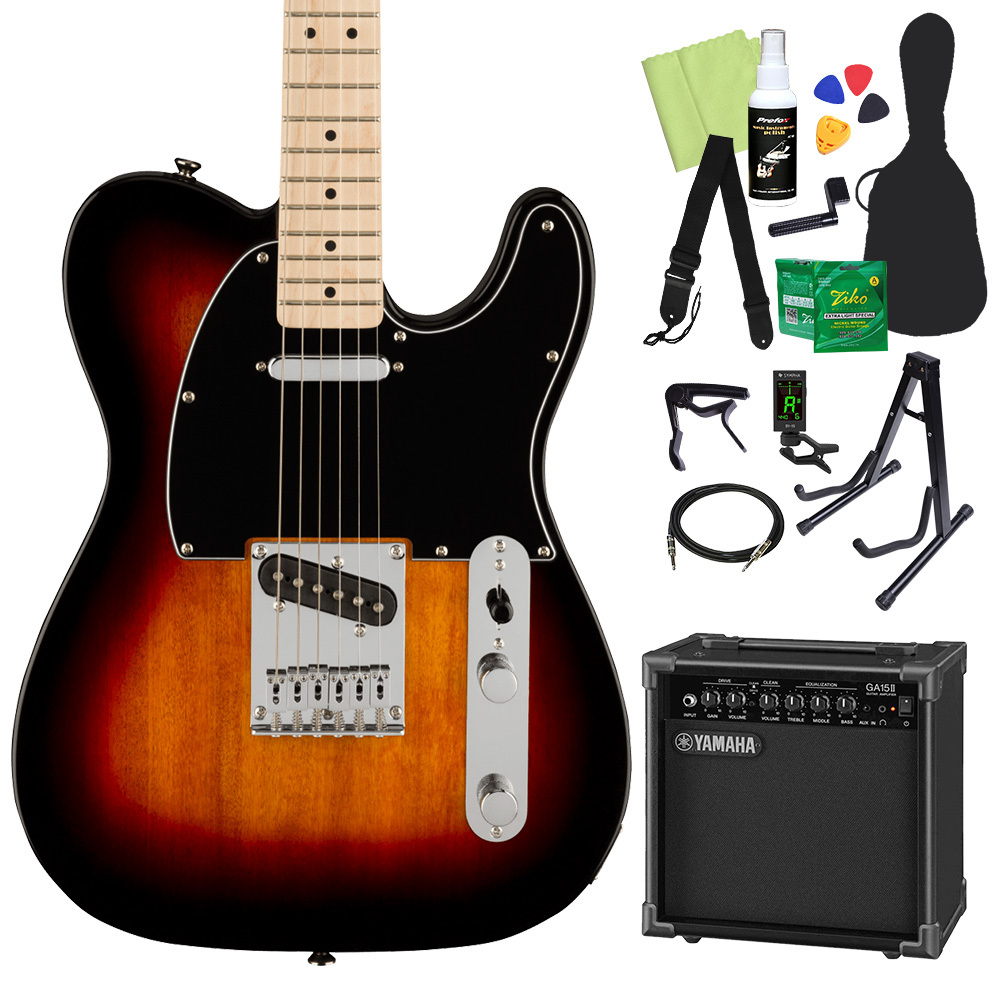 Squier by Fender AFF TELE MN BPG エレキギター初心者14点セット