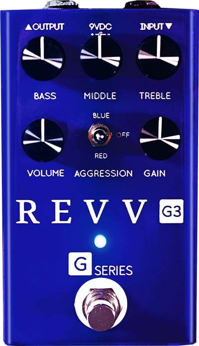 REVV G3 Overdrive Distortion Pedal カナダ製ディストーション