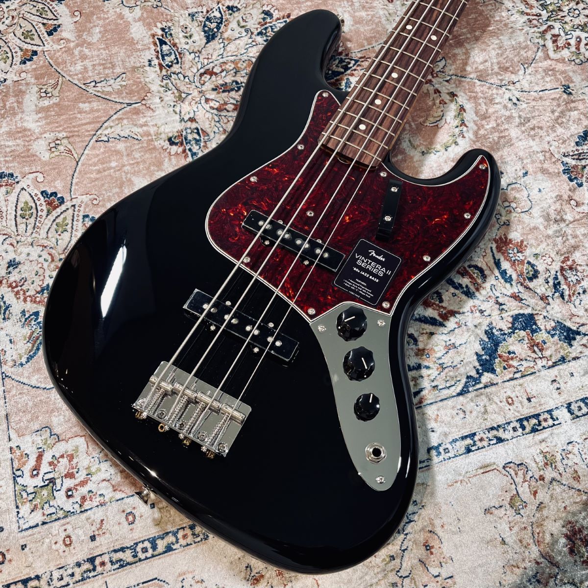 Fender Vintera II '60s Jazz Bass Black（新品/送料無料）【楽器検索