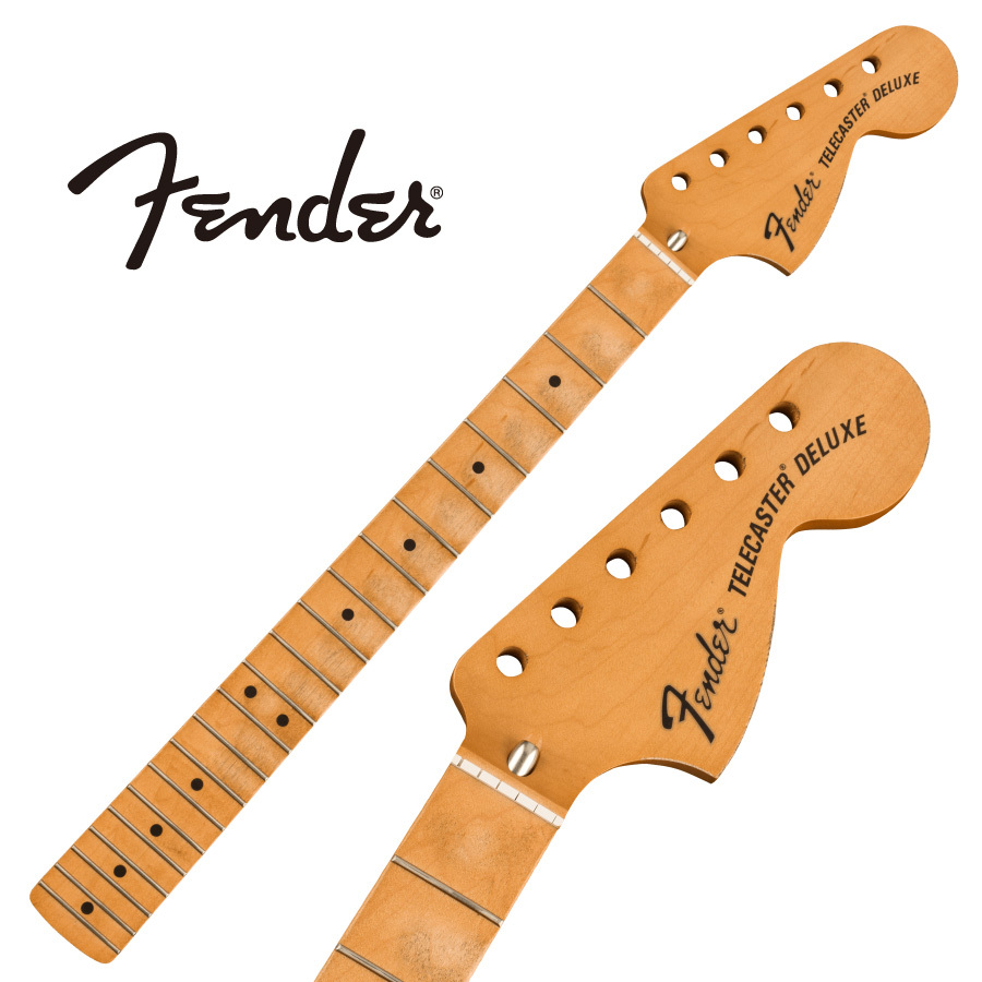 Fender Road Worn 70's Telecaster Deluxe Neck -Medium Jumbo Frets