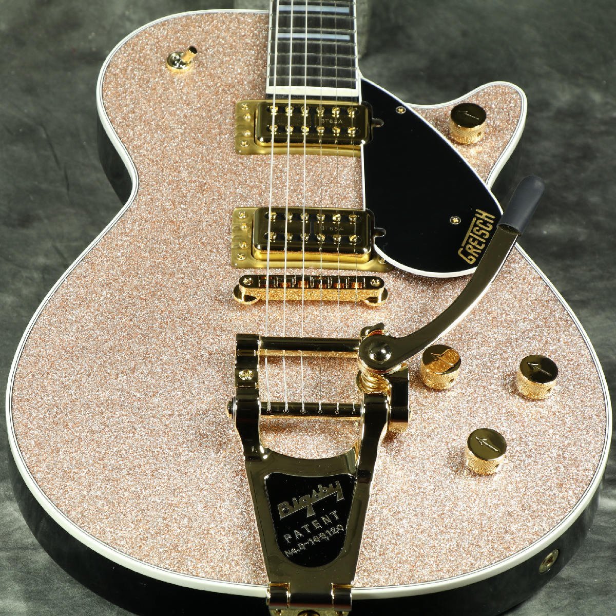 Gretsch Limited Edition Players Edition Sparkle Jet BT Bigsby Gold ...