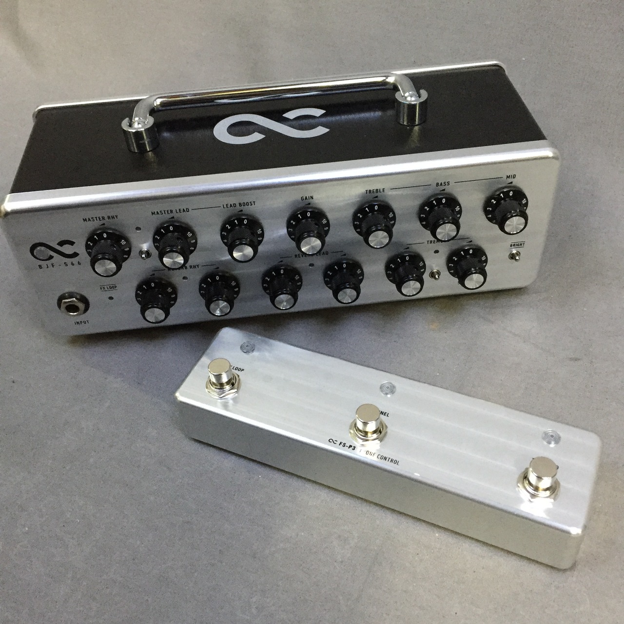 ONE CONTROL BJF-S66 AMP Head & FS-P3 Foot Switch Set（中古）【楽器